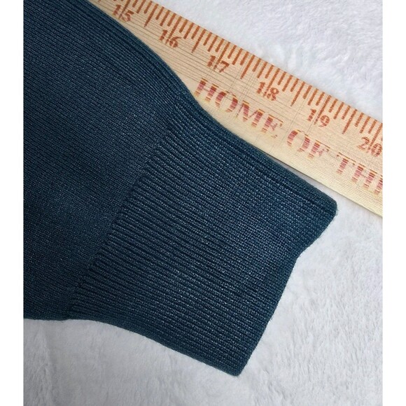 Merokeety Pullover Hoodie Sweatshirt Women Small Teal Blue Kangroo Pocket Soft - Picture 4 of 7